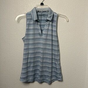 Under Armour sleeveless striped flowy top